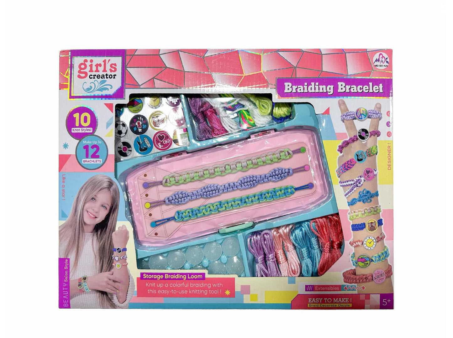 Máquina de Tricô de Corda Manual KIDZUP