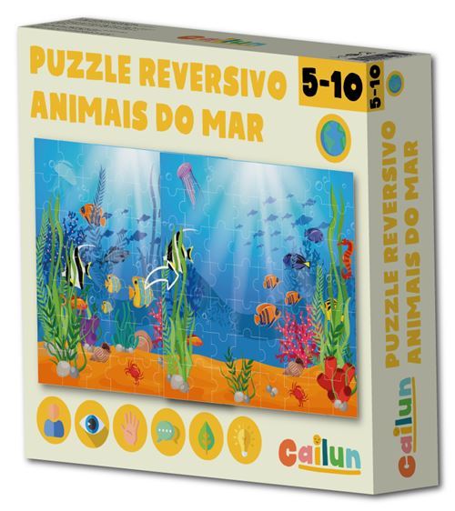 Cailun - Puzzle Reversivo Dinossauros