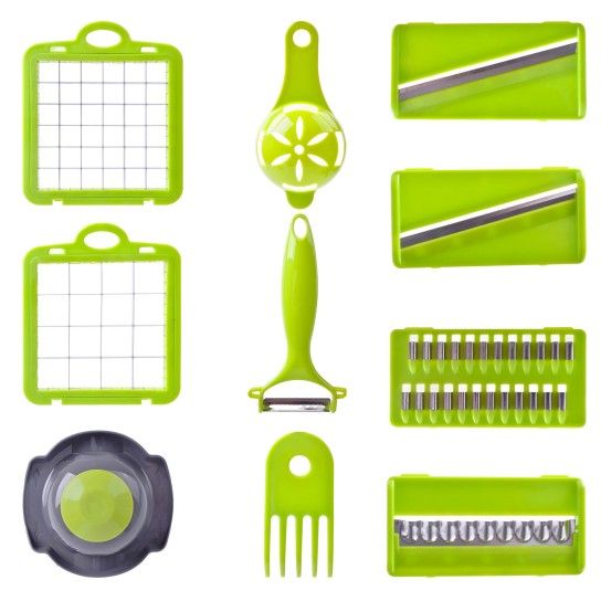 Ralador + Cortador c/Recipiente KIKASA