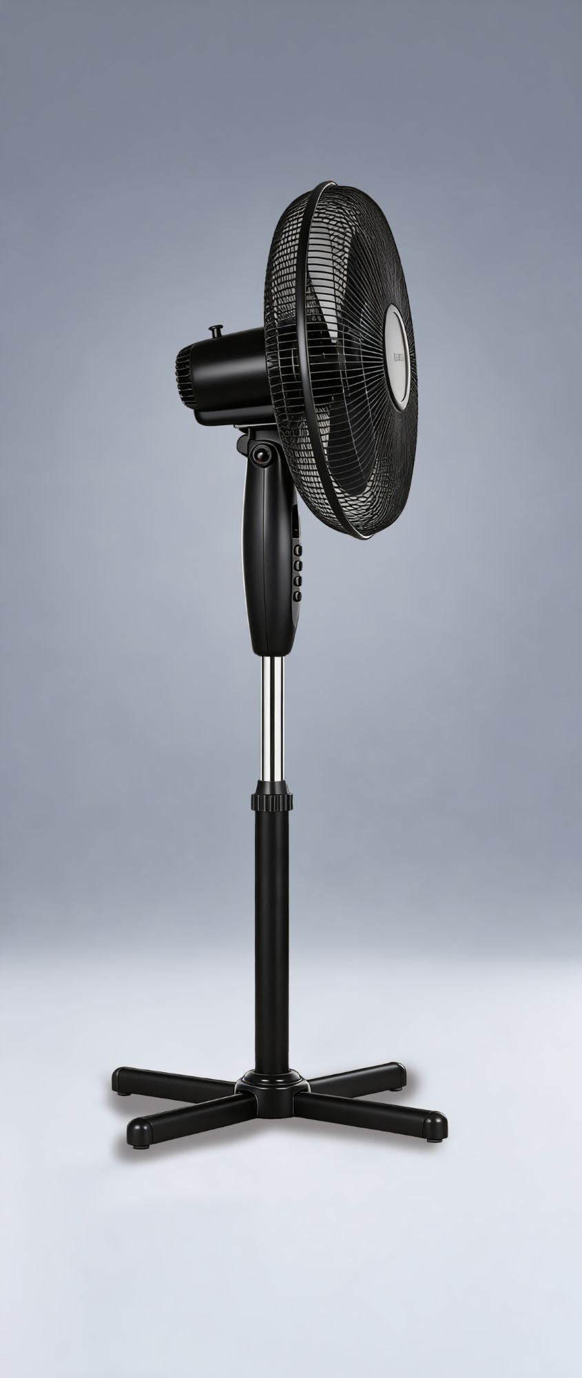 Ventoinha de Pé 45W 40cm 3 Vel. Preto KIKASA (Outlet)