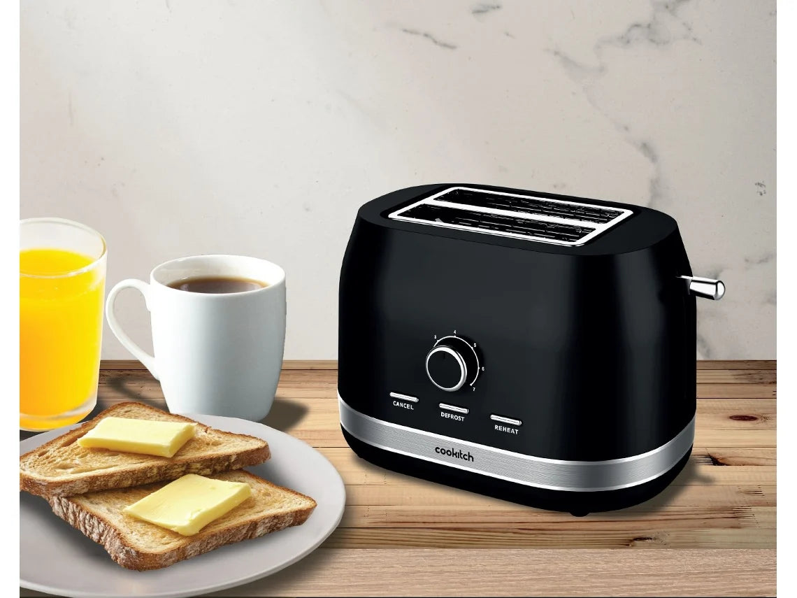 Torradeira Cookitch | Preto Fosco | 800w