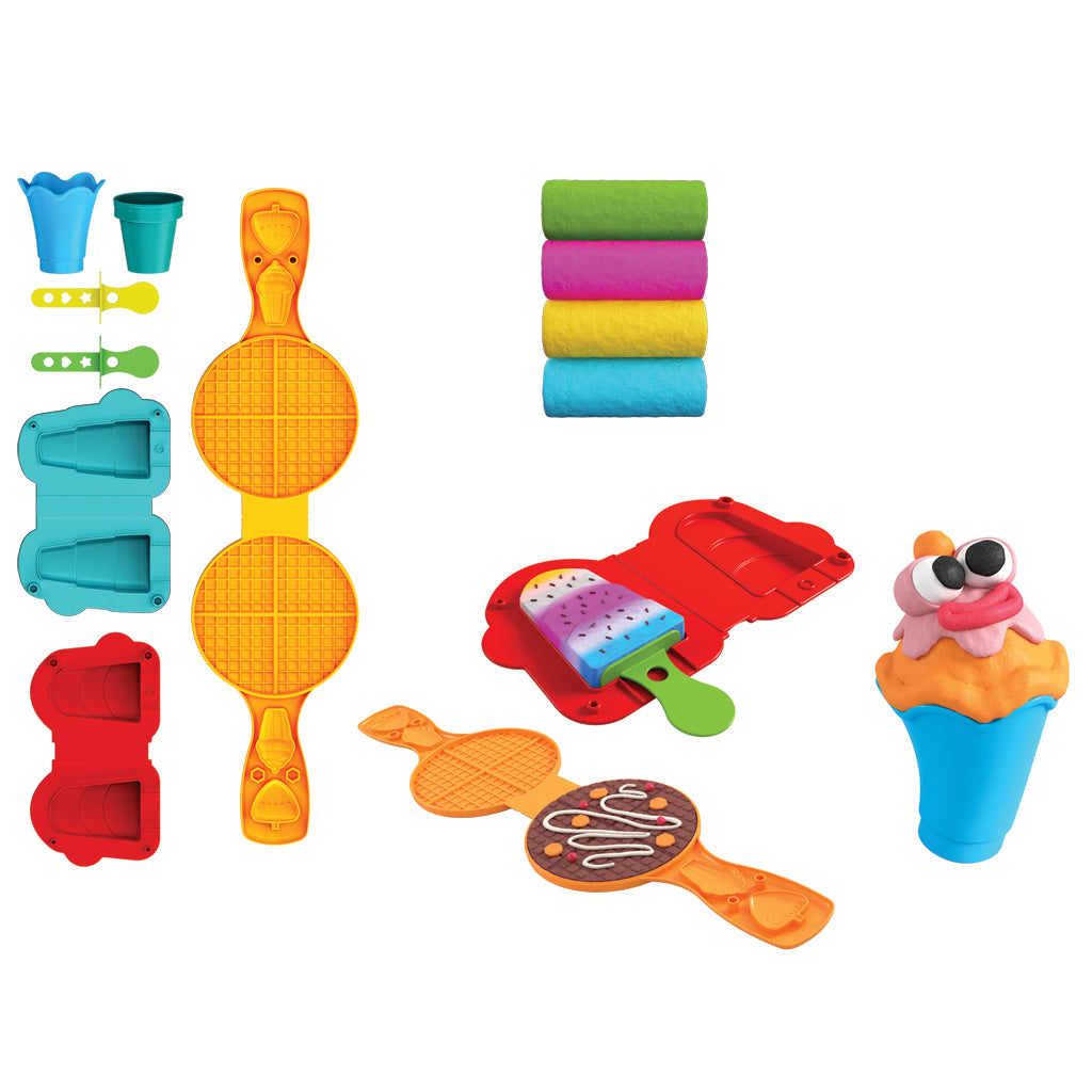 Waffle and Ice-Cream Dough Set ART CRAFT