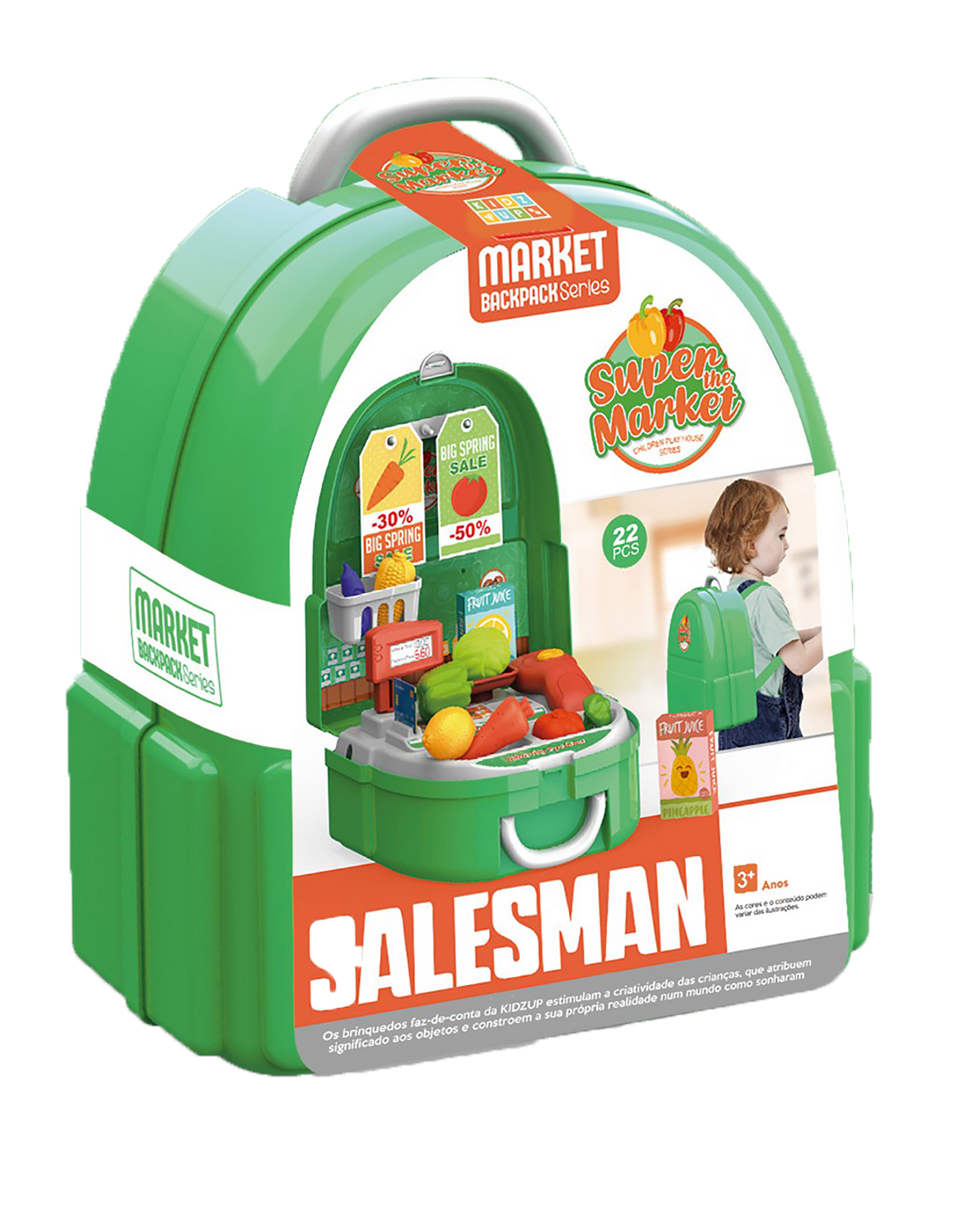 Mochila de Supermercado 22 pcs