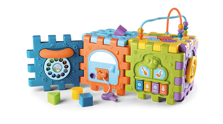 Cubo Atividades 20CM KIDZUP