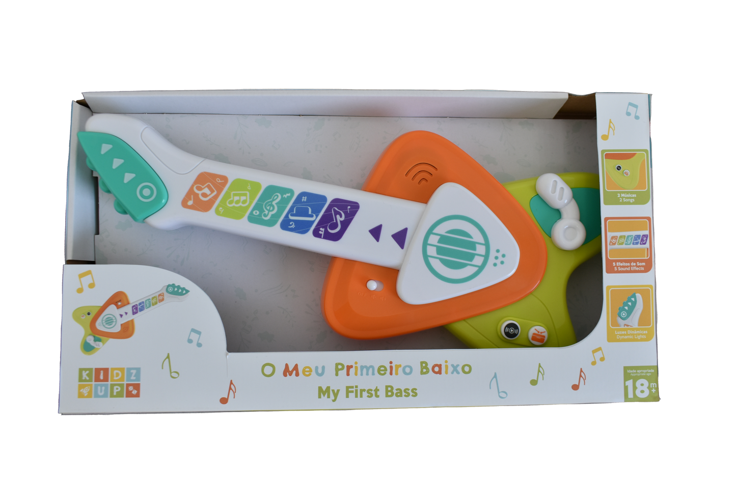 Primeira Guitarra Colorida KIDZUP