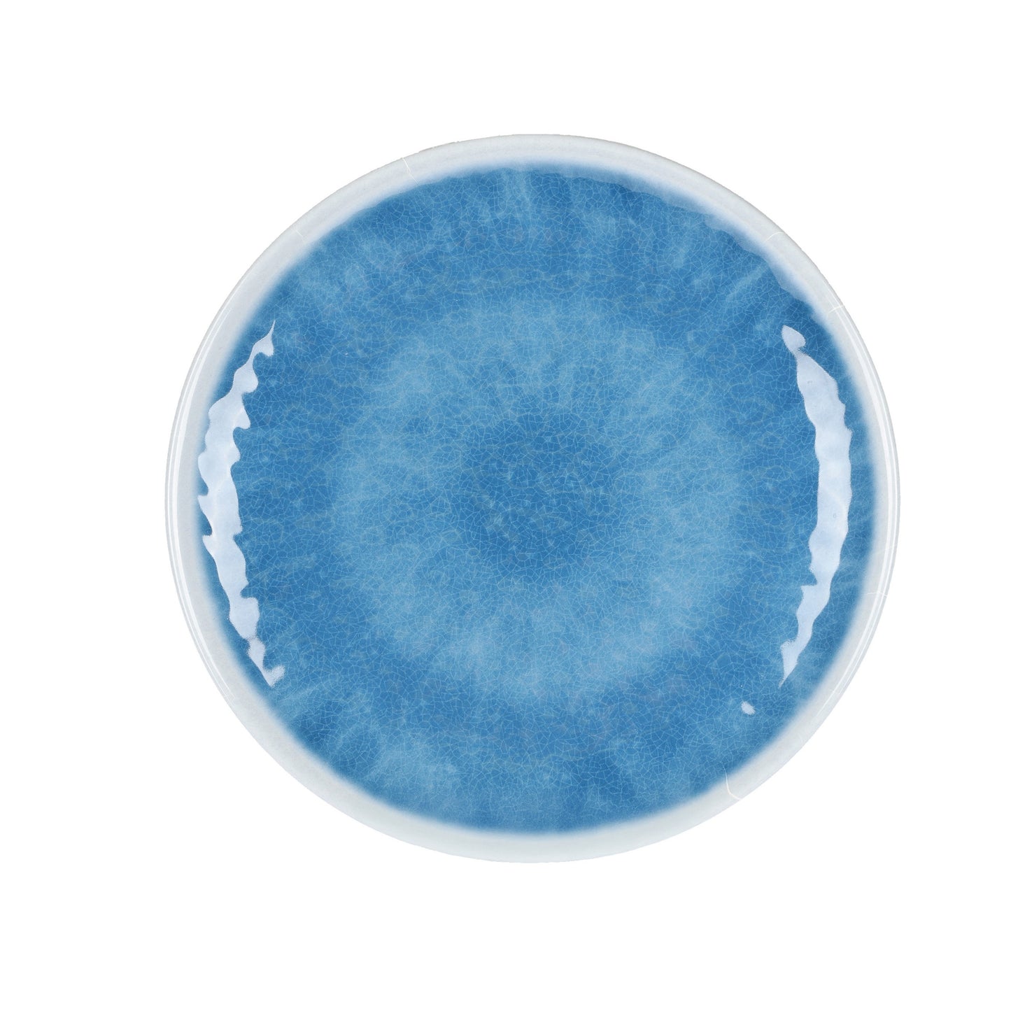 Prato em Melamina (Diâmetro: 21 cm - Azul Marinho)