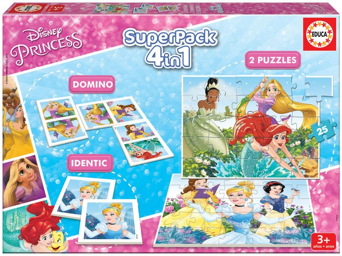 EDUCA® SUPERPACK DISNEY PRINCESS