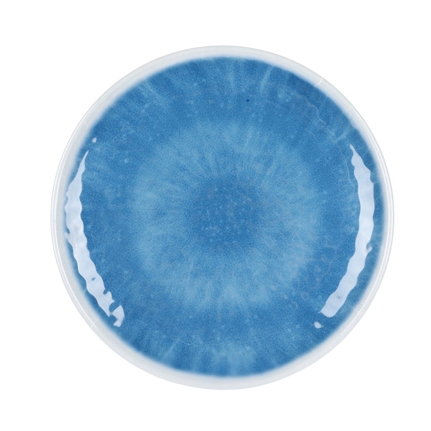 Prato em Melamina (Diâmetro: 27 cm - Azul Marinho)