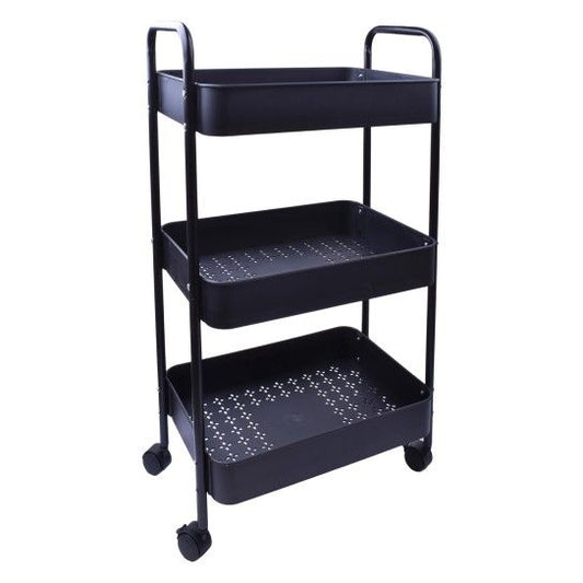 Carrinho de Arrumação 3 Prateleiras KIKASA
