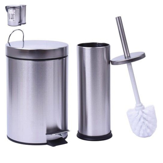 Conjunto WC - Caixote do Lixo + Piaçaba KIKASA