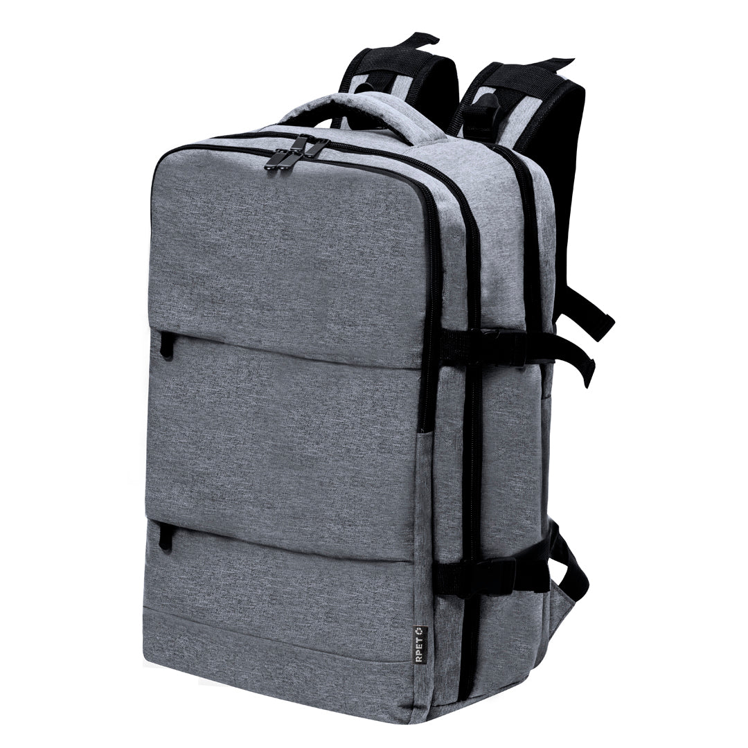 Mochila de Viagem Cabine de Avião (33x51x20cm - c/Ligação USB) 17,3" BORA BORA