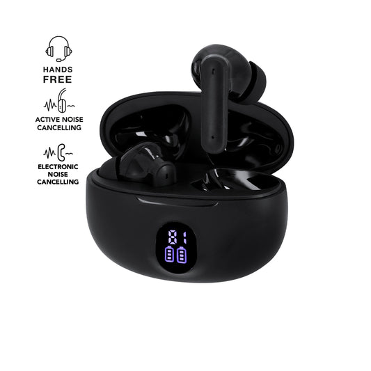 Auriculares s/Fios Bluetooth (Estado Bateria Digital) PLAY&PARTY