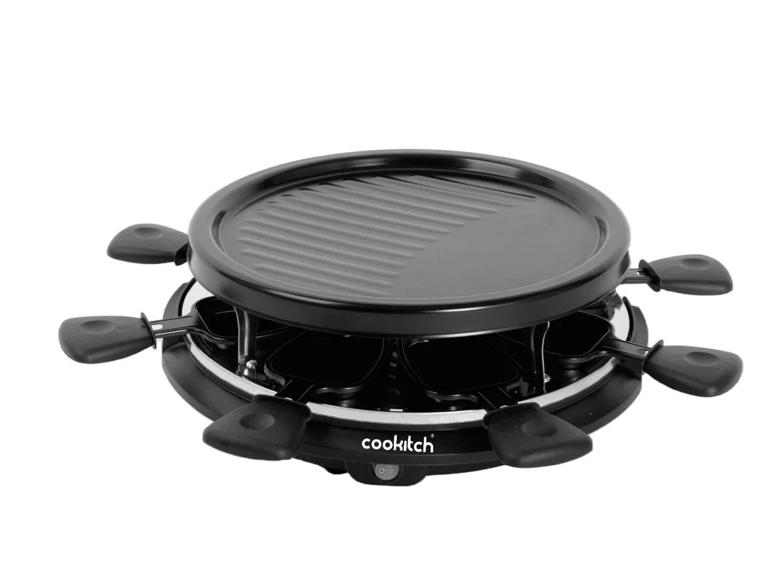 Grelhador Raclette Redonda 8 Pessoas 800w Cookitch