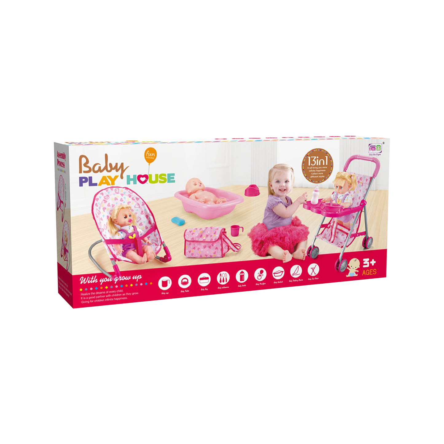 Baby Set Play House - 13in1 NEQUITO