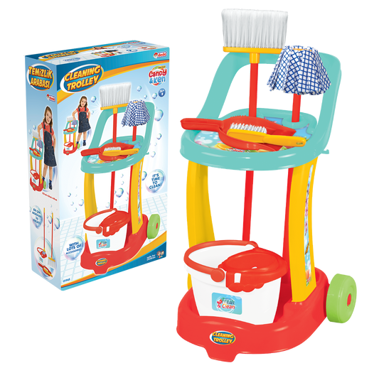 Candy & Ken Cleaning Trolley KIDZUP