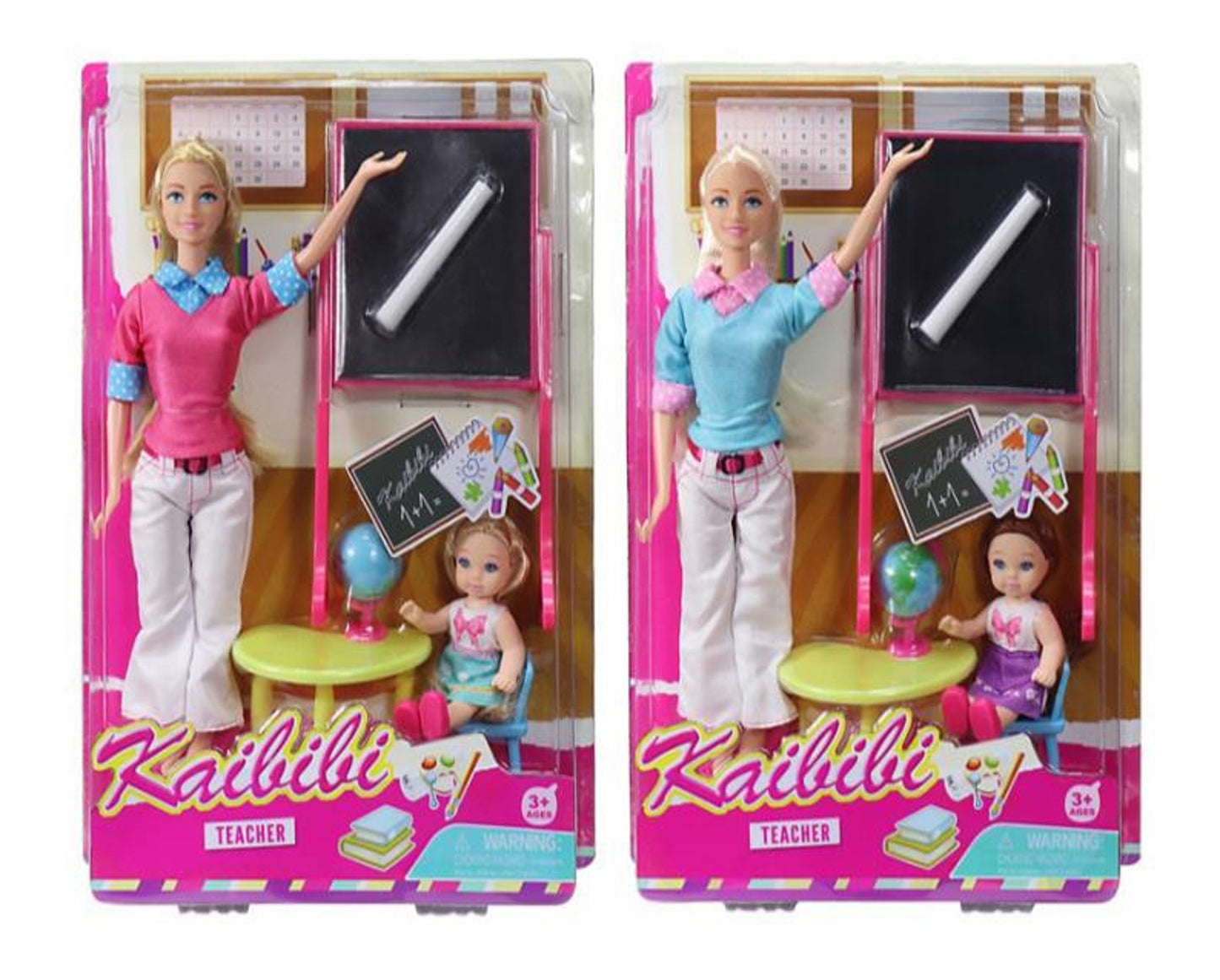 Boneca 30CM Professora KAIBIBI