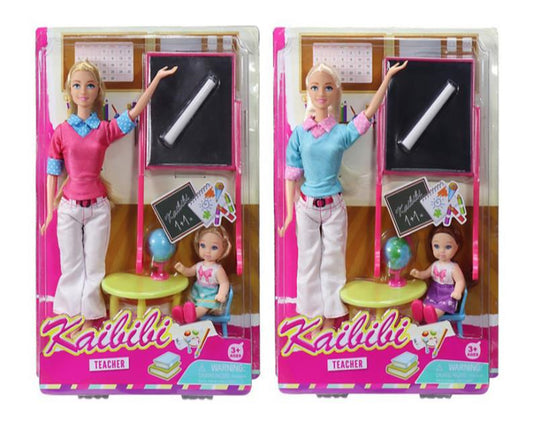 Boneca 30CM Professora KAIBIBI