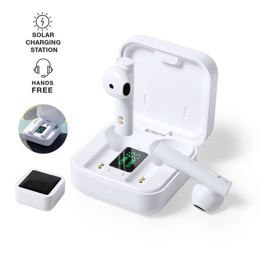 Auriculares s/Fios Bluetooth C/Carregamento Solar PLAY&PARTY