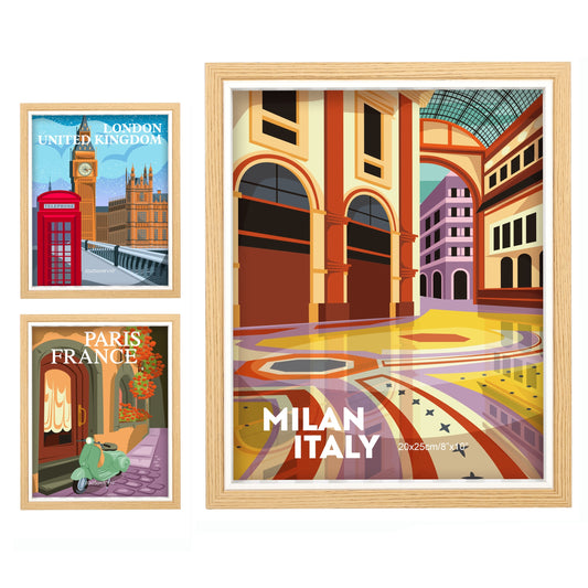 Porta-Fotos Metropolys 20x25 cm