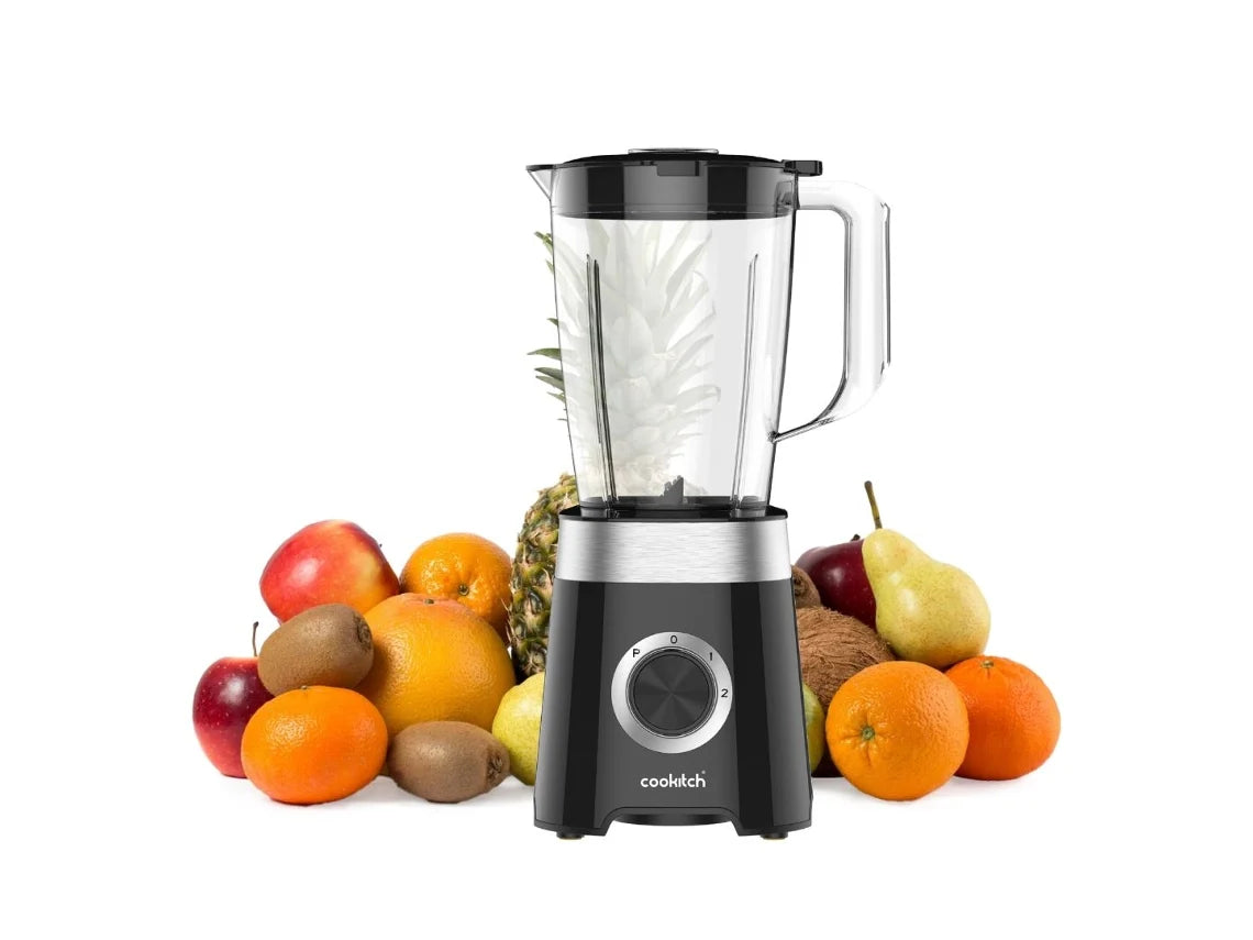 Liquidificadora Cookitch 1,5l | Preto Fosco | 500w