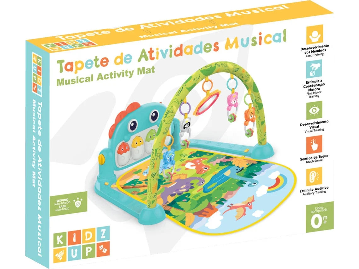 Tapete de Atividades KIDZUP Baby com Pedal de Piano