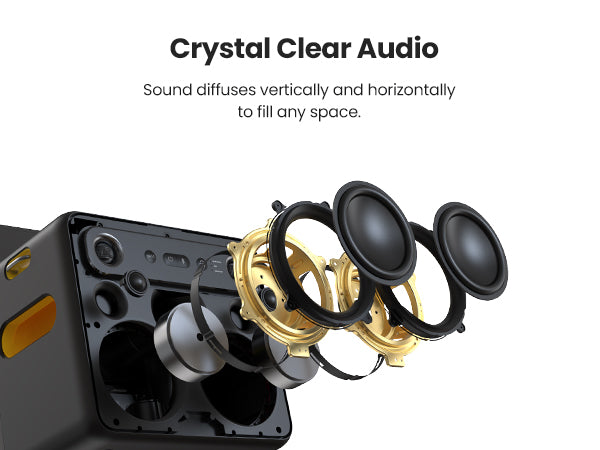 Sistema De Som Karaoke Portátil Break X2 Com Ecrã Tátil 10,1" 180º + 2 Microfones Sem Fios – Android