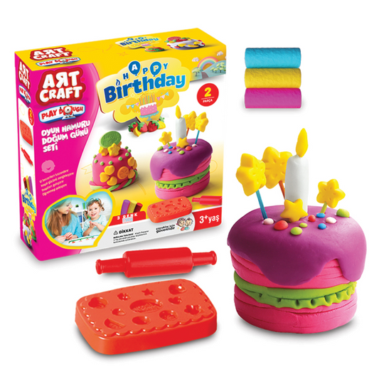 Happy Birthday Dough Set - ART CRAFT