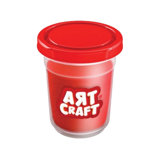 140gr Single Dough Pot-Red - ART CRAFT