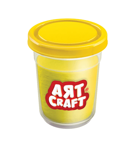 140gr Single Dough Pot - Yellow ART CRAFT