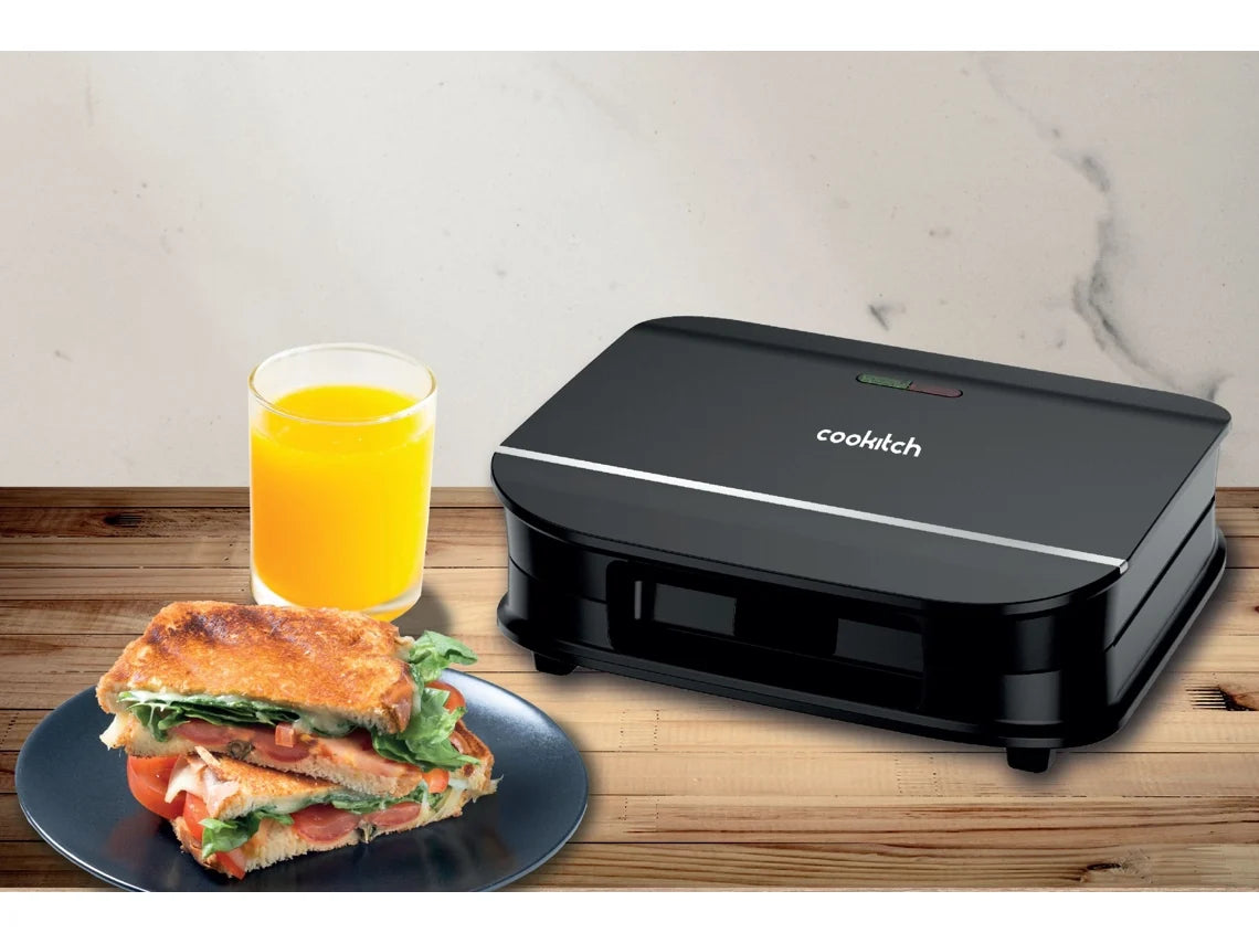 Sanduicheira Cookitch | Preto Matte | 700w (Outlet)