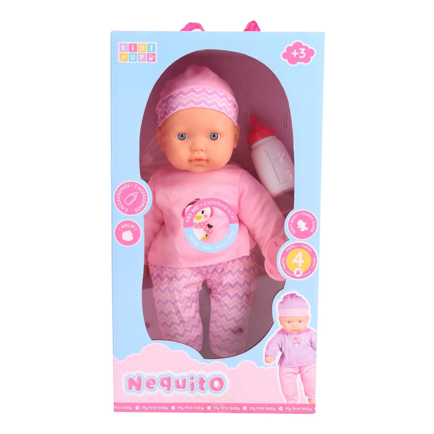 Nequito 40 cm Roxo