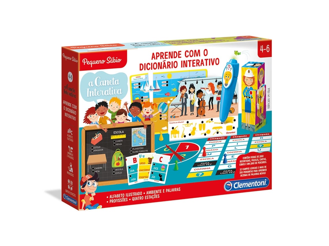 APRENDE COM O DICIONÁRIO INTERATIVO CLEMENTONI