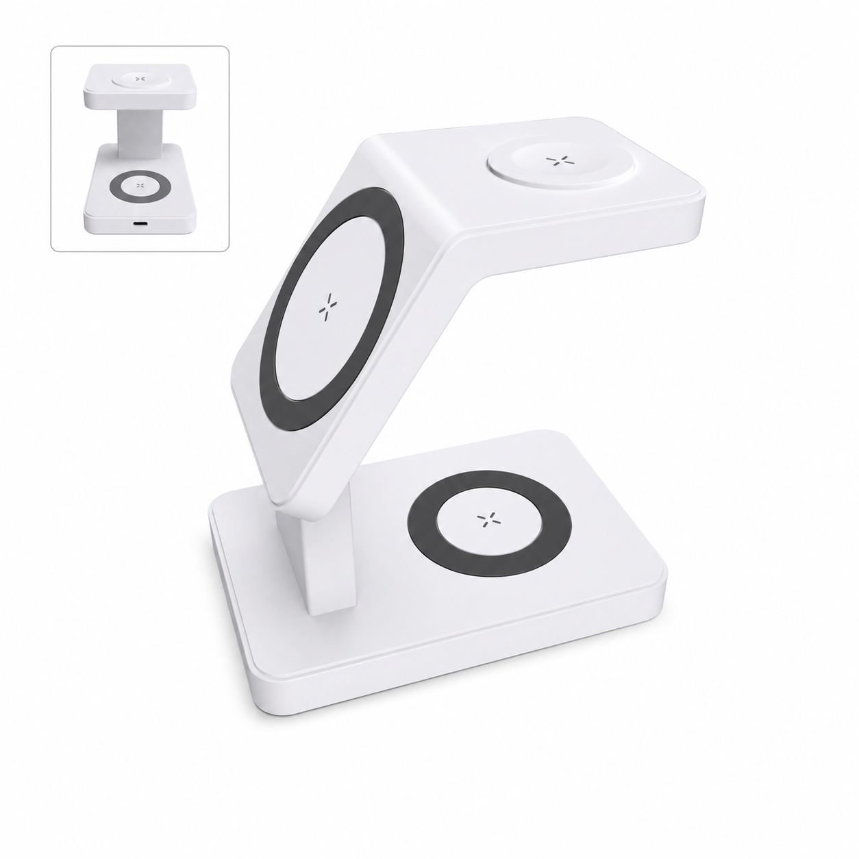 Carregador 3in1 Magsafe 15W Fast Charging PLAY&PARTY