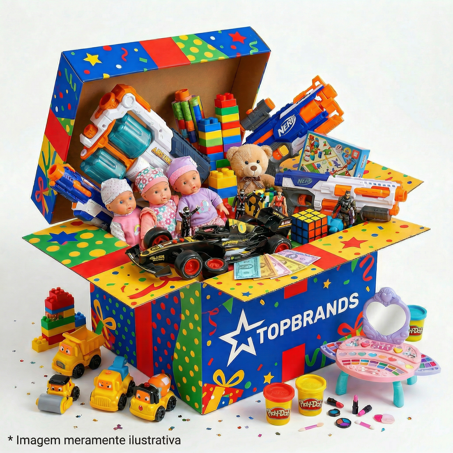 The Box Toys - Caixa Surpresa Recheada de Brinquedos