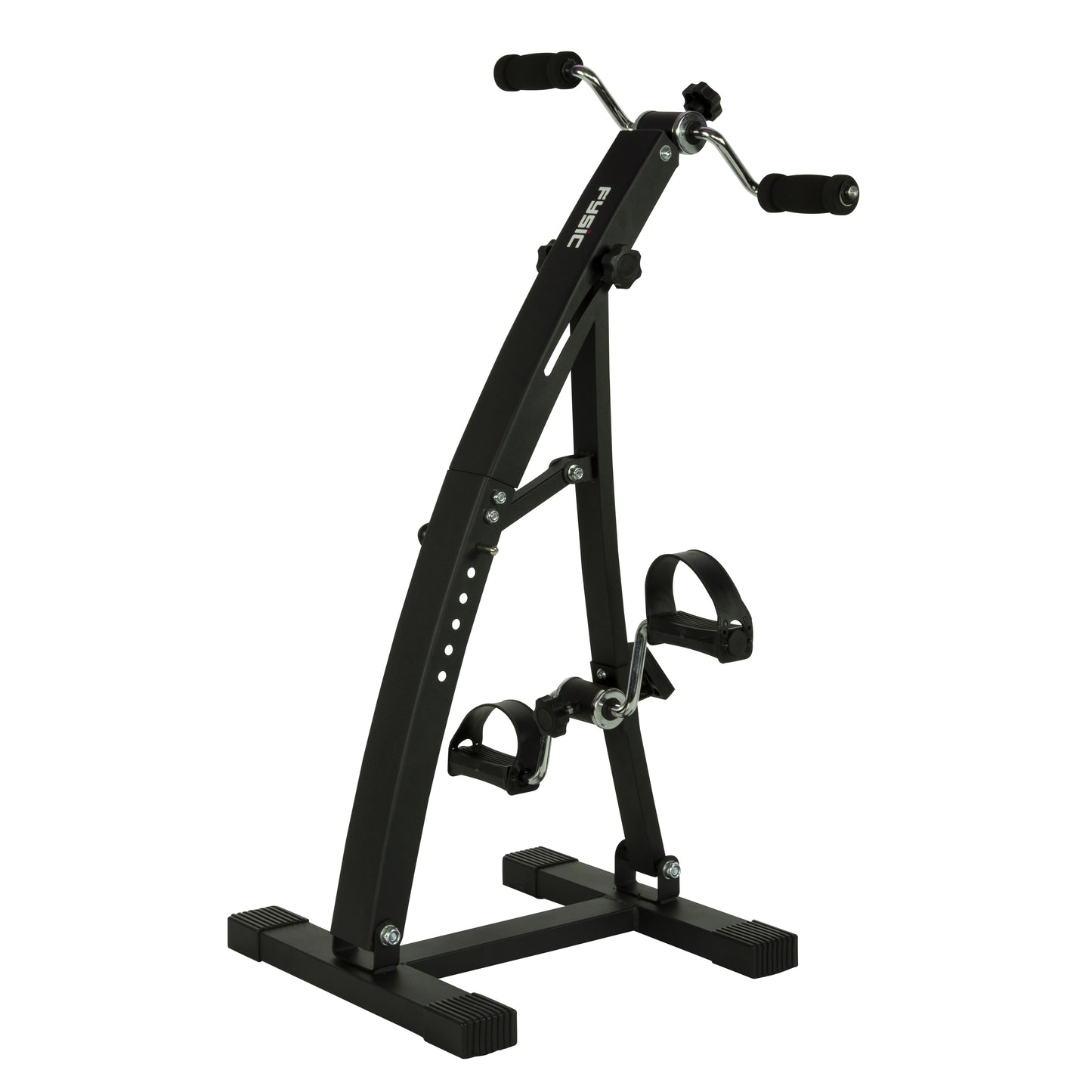 Bicicleta Estática FYSIC Ajustável (Com Ecrã - 94x40,5x42 cm)