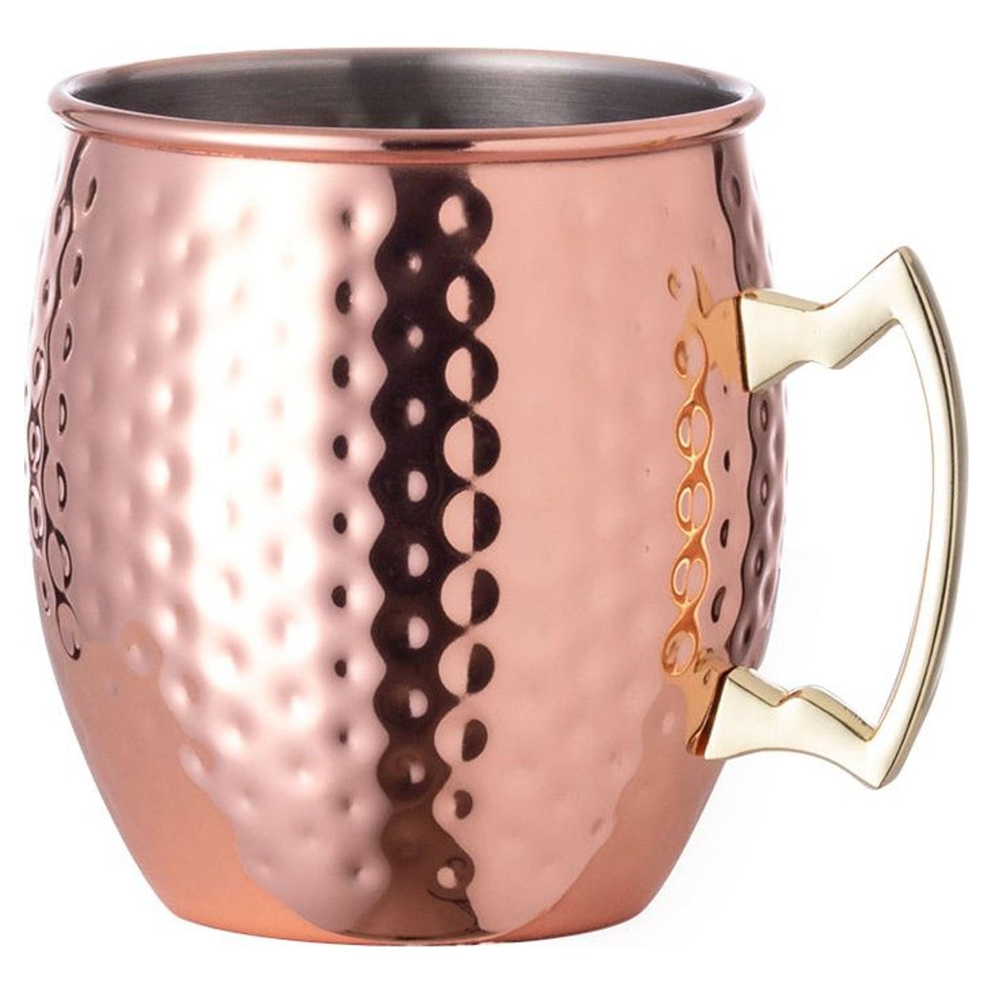 Caneca Vintage Rose Gold 500ml (Aço Inoxidável) KIKASA