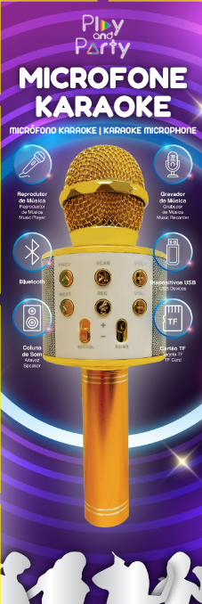 Microfone Karaoke Play&Party II