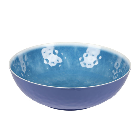 Saladeira em Melamina (Diâmetro: 28 cm - Azul Marinho)