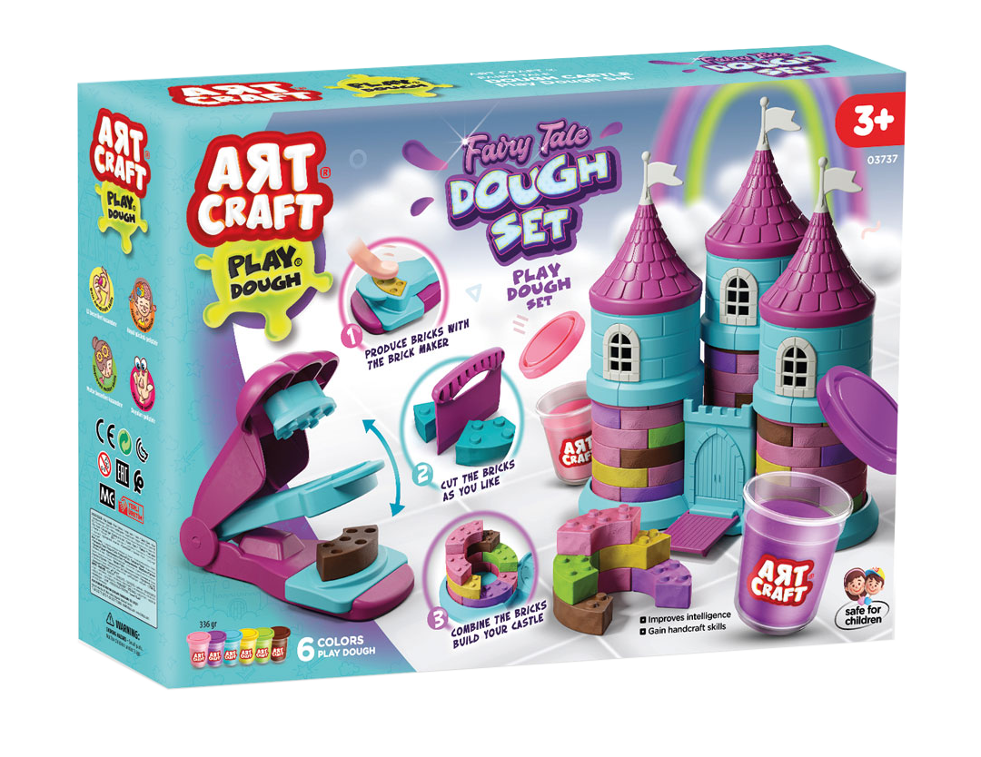 Play Dough Fairy Tale Castle Set ART CRAFT