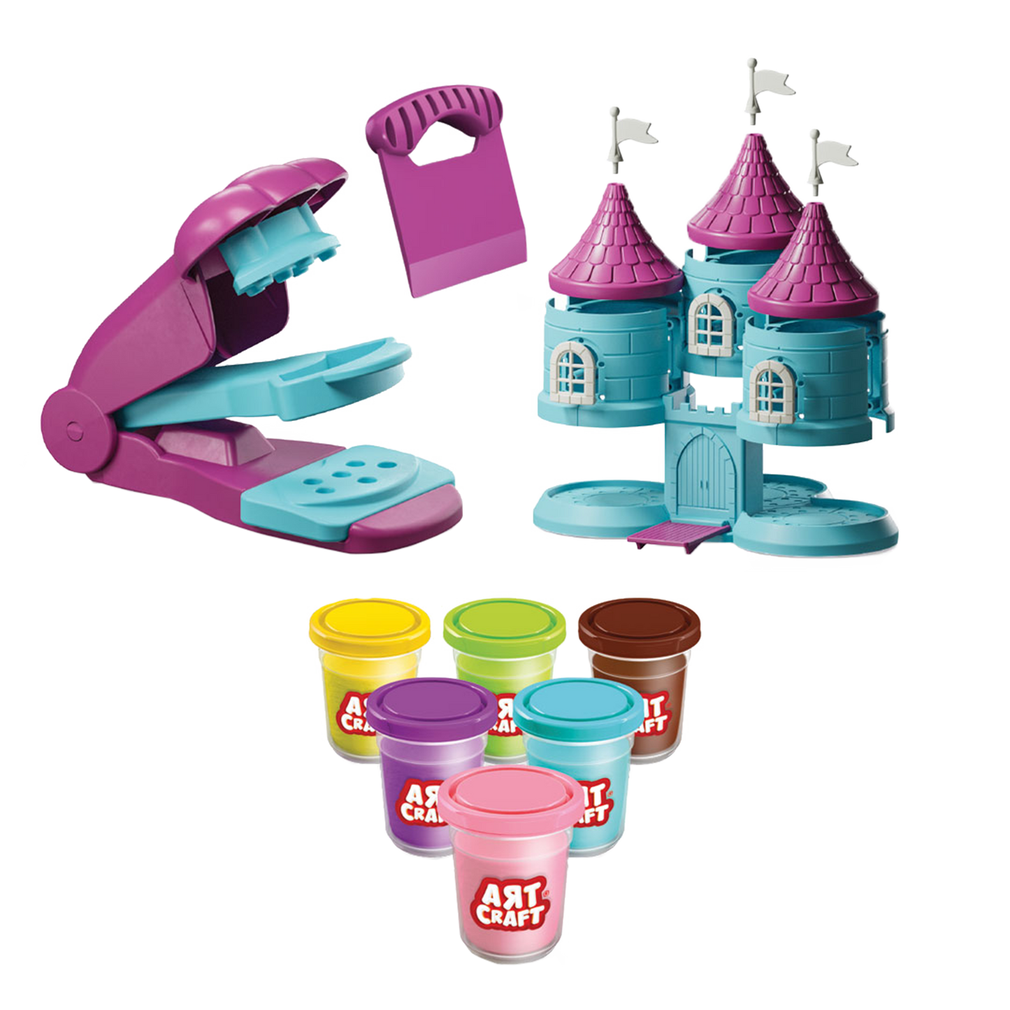 Play Dough Fairy Tale Castle Set ART CRAFT
