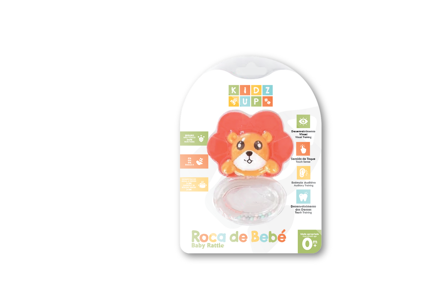 Baby Rattles Animais 2 KIDZUP