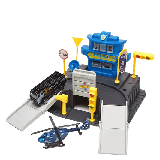 Esquadra de Polícia c/ Helicóptero SPEEDRACER