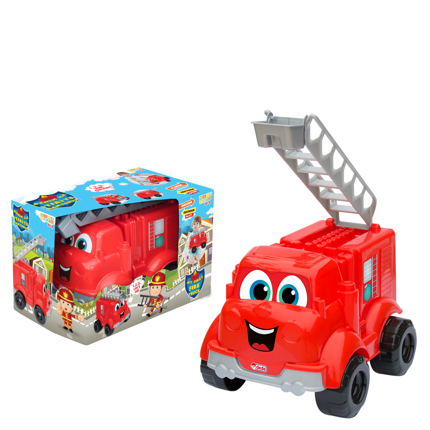 O meu primeiro camião de bombeiros