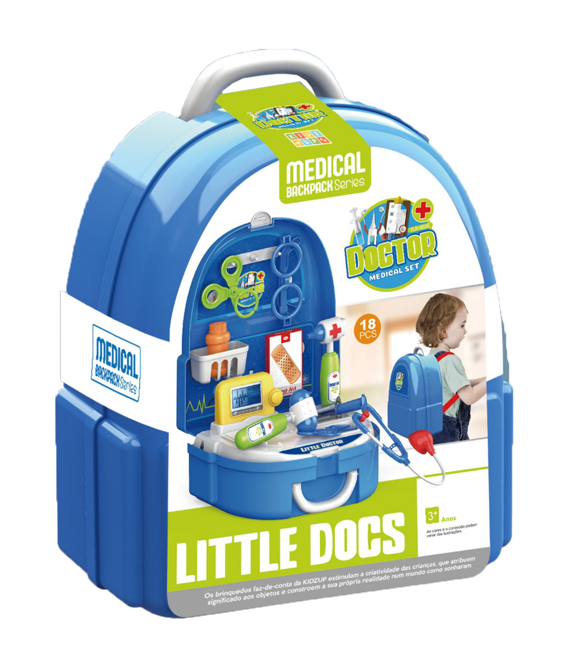 Mochila Pequeno Médico 18 pcs