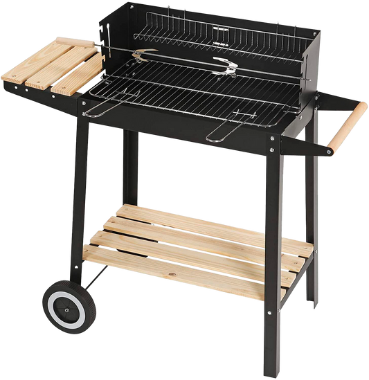 Grelhador 85cm 2 Rodas BBQ LOVERS