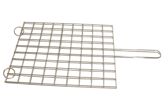 Grelha Quadriculada Zinc. N3 20x25cm BBQ LOVERS