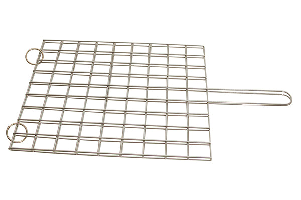 Grelha Simples Zinc. N4 30x25cm BBQ LOVERS