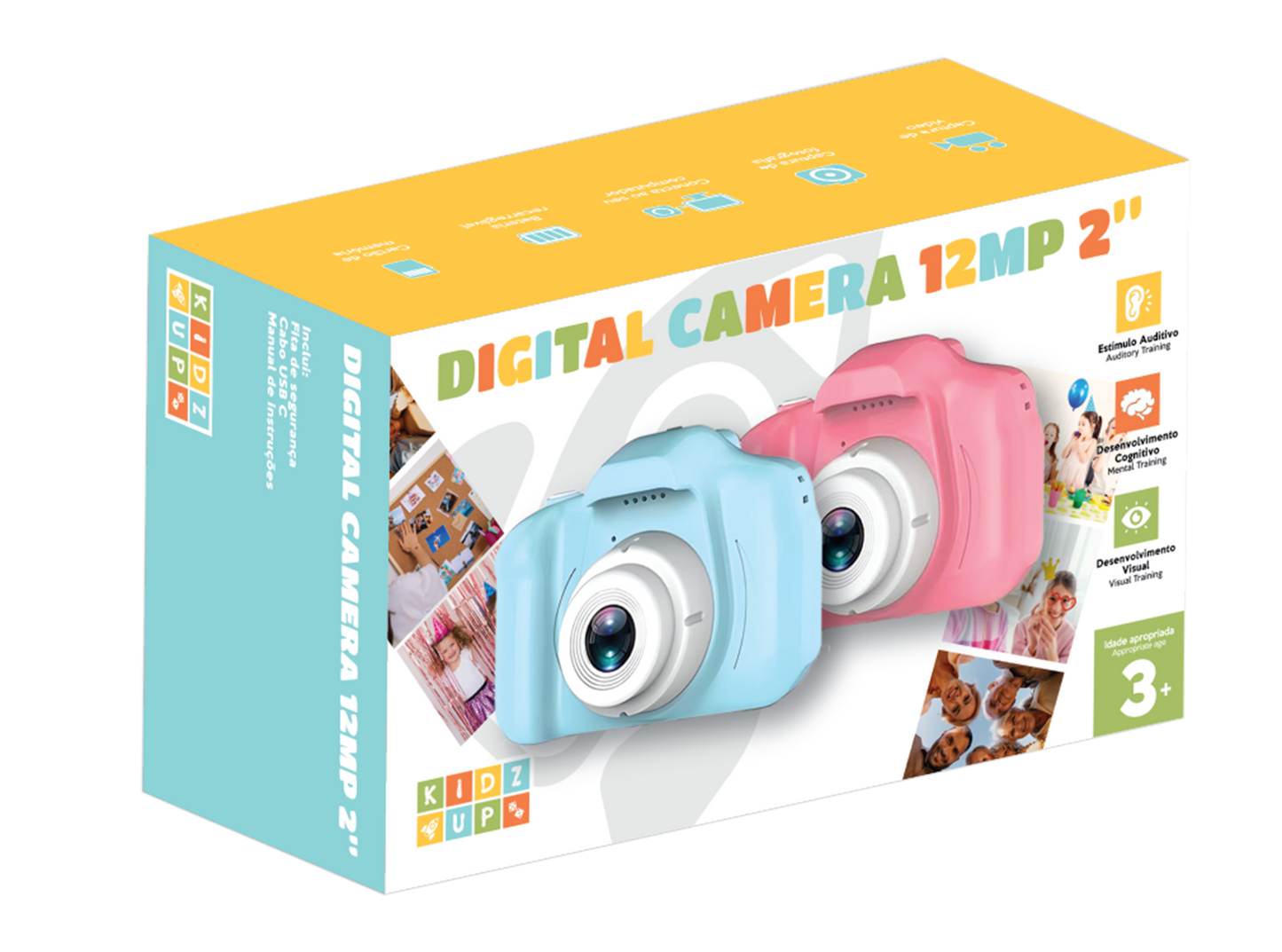 Kids Digital Camera 12MP 2”Display KIDZUP
