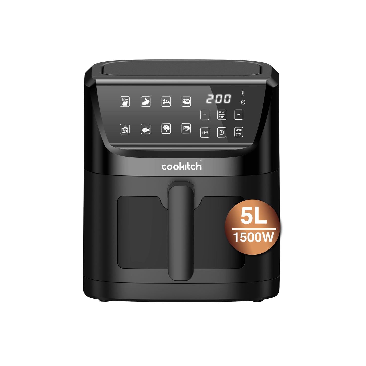 Air Fryer COOKITCH (5L - Preto)