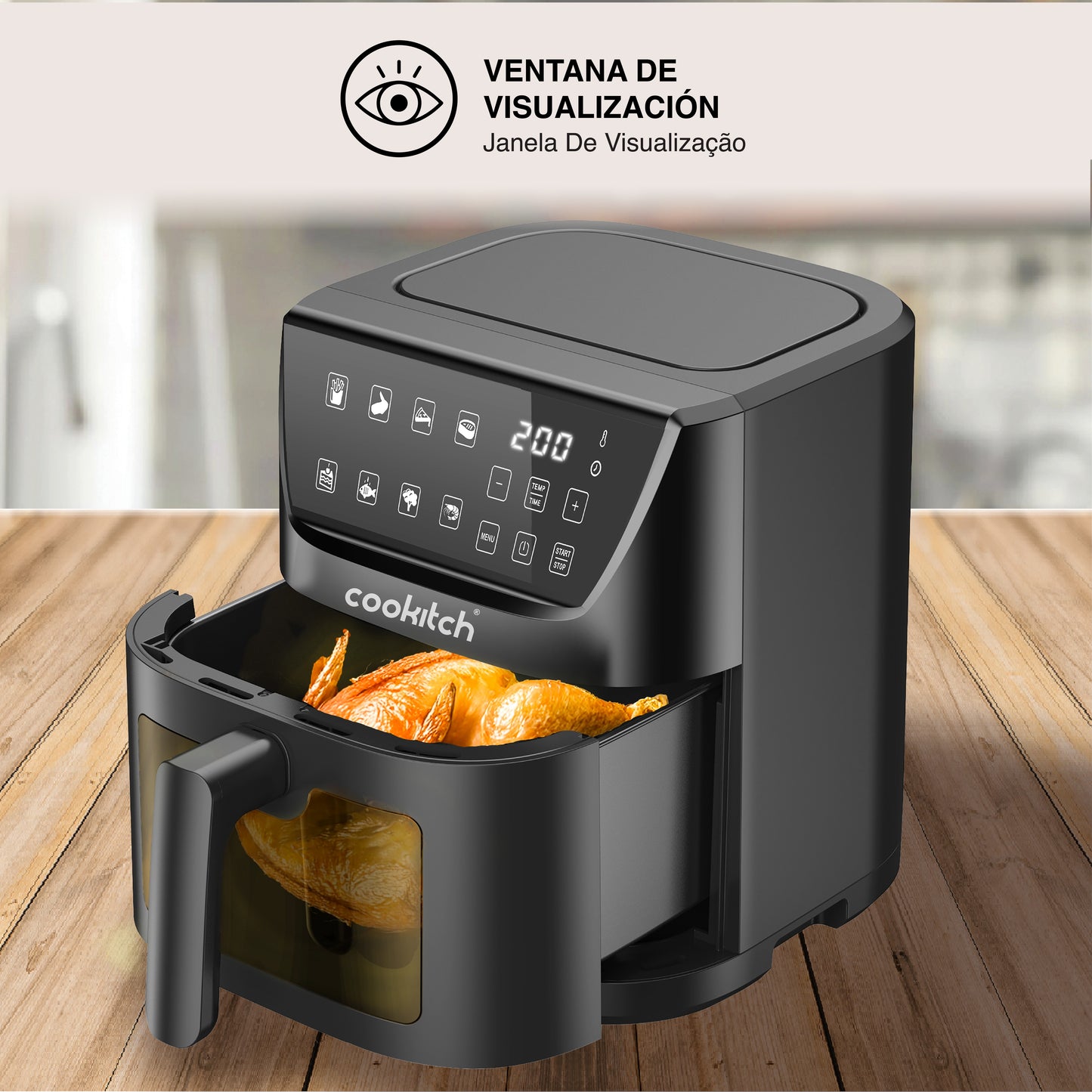 Air Fryer COOKITCH (5L - Preto)